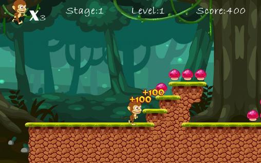 Yeah! Monkey rush - Android game screenshots.