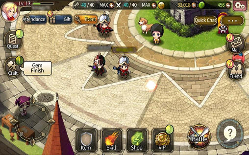 Zenonia S: Rifts in time - Android game screenshots.