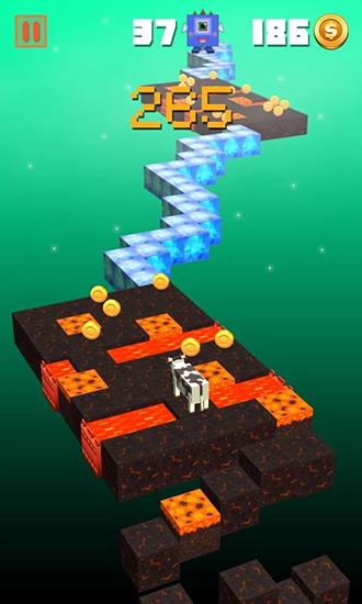Zigzag crossing - Android game screenshots.