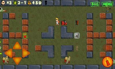 Zomberman - Android game screenshots.