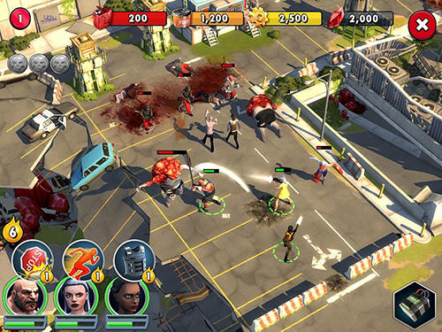 Zombie anarchy - Android game screenshots.