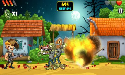 Zombie Area! - Android game screenshots.