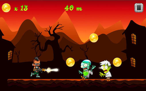 Zombie attack - Android game screenshots.