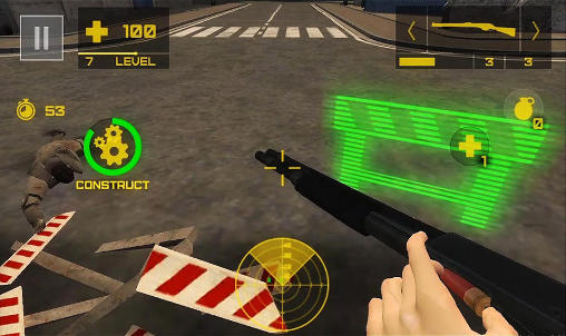 Zombie defense: Adrenaline 2.0 - Android game screenshots.