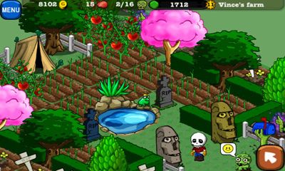 Zombie Farm - Android game screenshots.