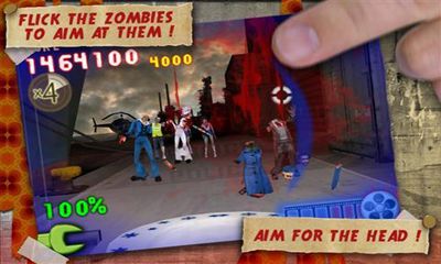 Zombie Flick - Android game screenshots.