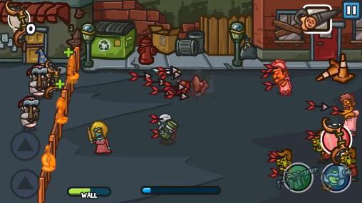 Zombie guard - Android game screenshots.