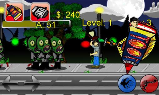 Zombie level - Android game screenshots.