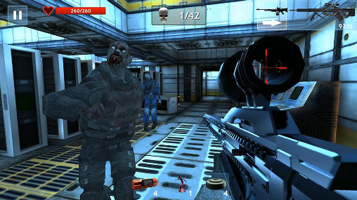 Zombie objective - Android game screenshots.