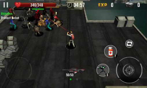 Zombie overkill 3D - Android game screenshots.