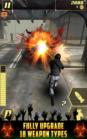 Zombie plague: Overkill combat! - Android game screenshots.
