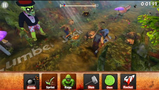 Zombie run mania - Android game screenshots.
