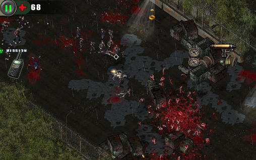 Zombie shooter - Android game screenshots.