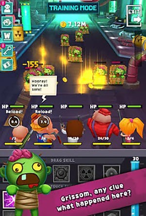 Zombie slash - Android game screenshots.