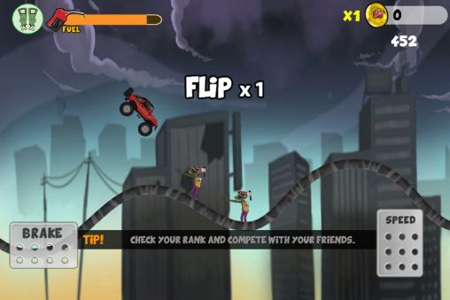 Zombie smack town - Android game screenshots.