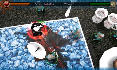 Zombie Toy Attack - Android game screenshots.