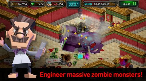 Zombie virus - Android game screenshots.