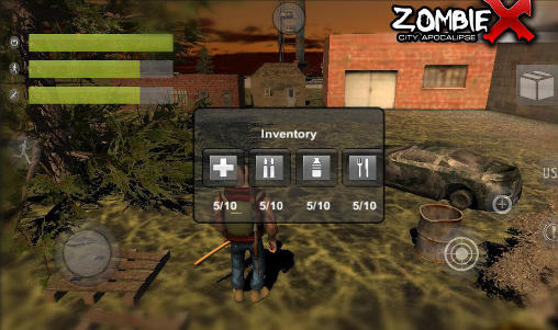 Zombie X: City apocalypse - Android game screenshots.