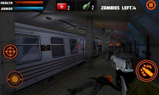 Zombies Halloween warfare 3D - Android game screenshots.