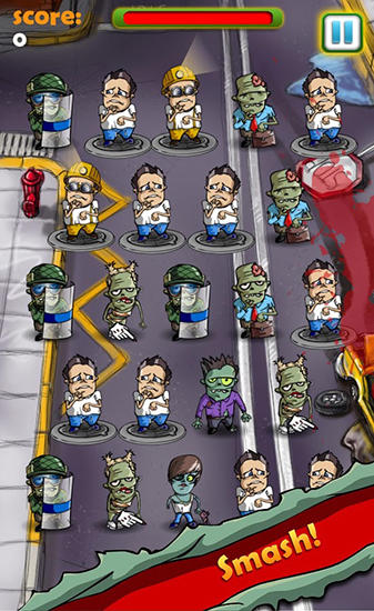 Zombies: Smash and slide - Android game screenshots.