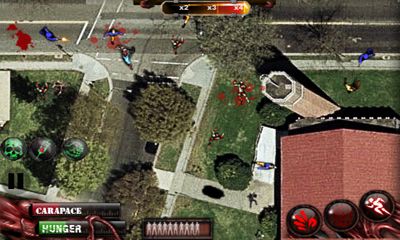 Zombilution - Android game screenshots.
