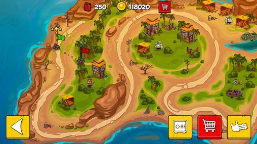 Zombwar - Android game screenshots.
