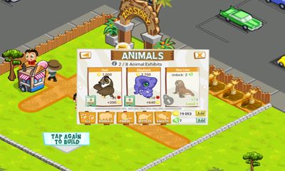 Gameplay of the Zoo Story for Android phone or tablet.