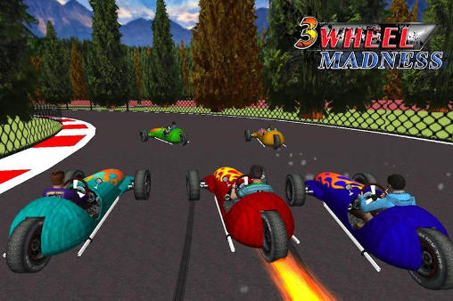 3 wheel madness. 3D Car race - Android game screenshots.