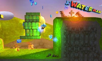 3D X WaterMan - Android game screenshots.