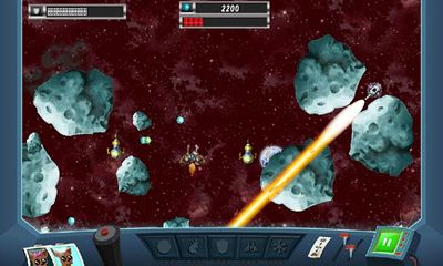 Gameplay of the A Space Shooter for Android phone or tablet.
