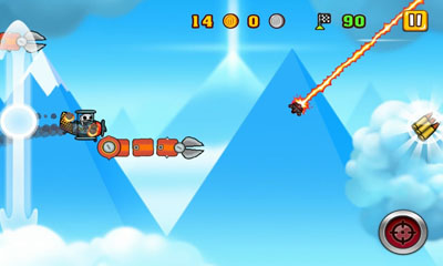 Gameplay of the Adventures in the air for Android phone or tablet.