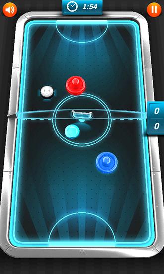 Air hockey: Puck duel - Android game screenshots.