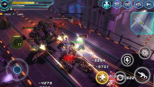 Alien zone raid - Android game screenshots.