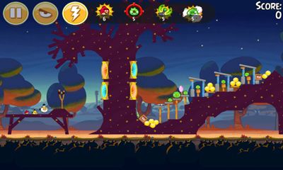 Angry Birds Seasons - Abra-Ca-Bacon! - Android game screenshots.