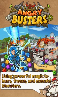 Angry Busters - Android game screenshots.