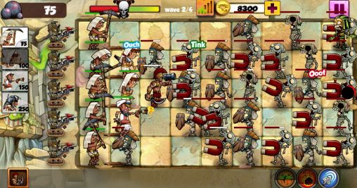 Angry man vs zombies - Android game screenshots.