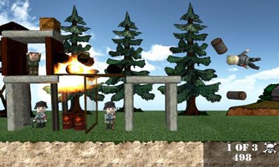Gameplay of the Angry World War 2 for Android phone or tablet.