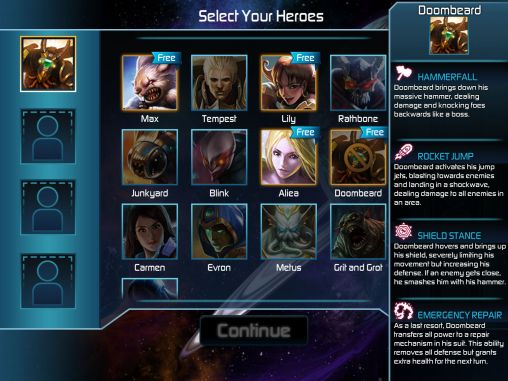 Arena of heroes - Android game screenshots.