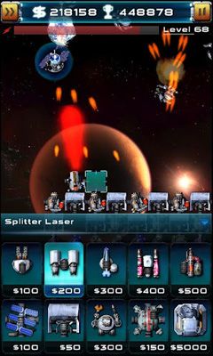 Asteroid Defense 2 - Android game screenshots.