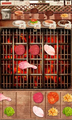 Gameplay of the BBQ Frenzy for Android phone or tablet.