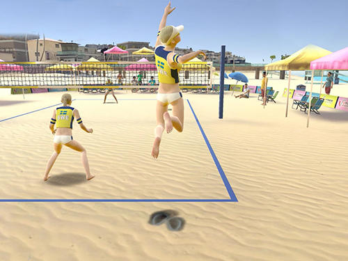Beach volleyball 2016 - Android game screenshots.