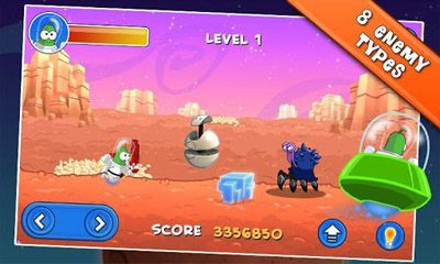 Bert On Mars - Android game screenshots.