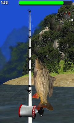 Big River Fishing 3D - Android game screenshots.