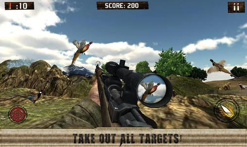 Bird shooter: Hunting season 2015 - Android game screenshots.