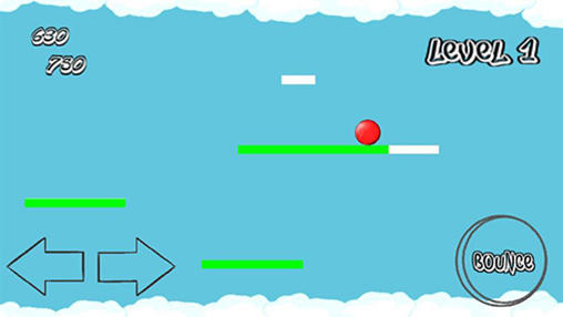 Gameplay of the Bounce-E for Android phone or tablet.