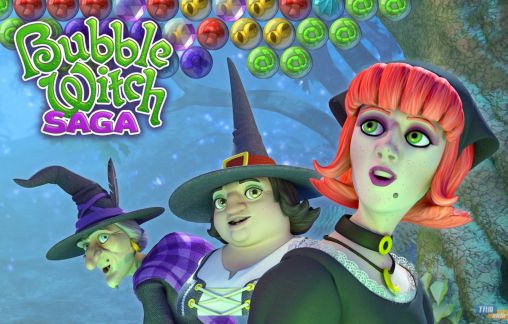 Download Bubble witch saga Android free game.