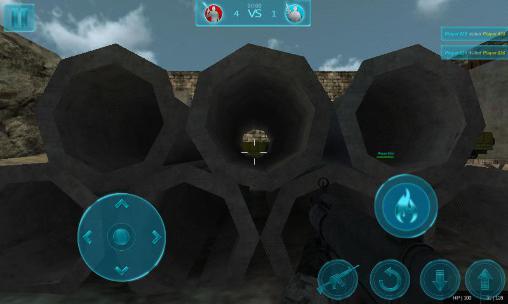 Bullet warfare: Headshot. Online FPS - Android game screenshots.