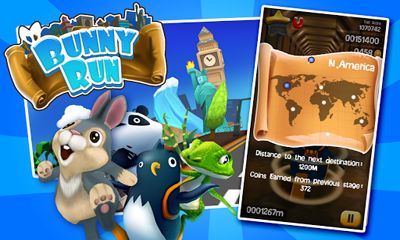 Bunny Run - Android game screenshots.