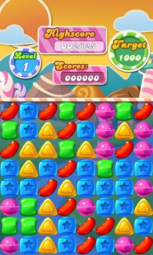 Candy rescue - Android game screenshots.