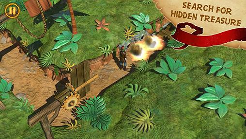 Captain Sabertooth and the treasure of Lama Rama - Android game screenshots.